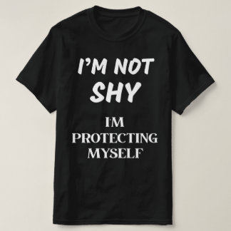 JAG SKYDDAR MIG INTE. T SHIRT
