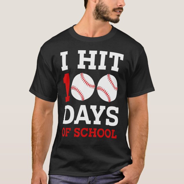 Jag Slå 100 dagar med basket 100 dagars stoddle T Shirt (Framsida)