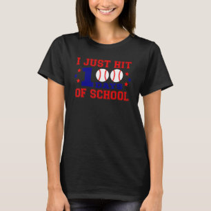 Jag Slå bara 100 dagar basket 100-dagarsdagen i sk T Shirt