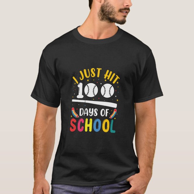 Jag slå bara 100 dagar med basket t shirt (Framsida)