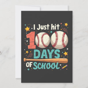 Jag Slå bara 100 skoldagar 100 dagar basket Inbjudningar