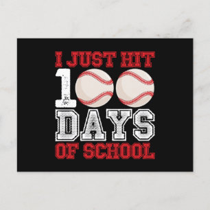 Jag Slå just 100 dagar med basket i skolan Vykort