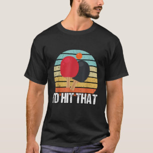 Jag Slå Ping Shirt Vintage Ping Pong T S