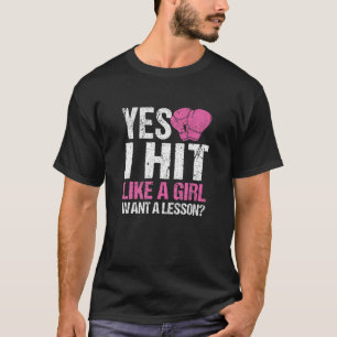 Jag Slå som en tjej Wan T Shirt