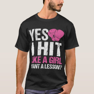 Jag Slå som en tjej Wan T Shirt