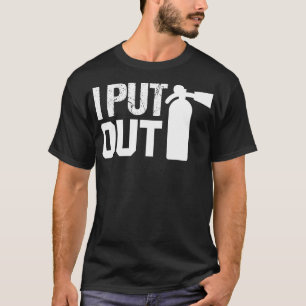 Jag släckte brandmannabranden brandmän gåva t shirt