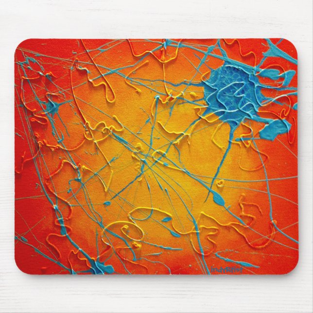 Jag slängde blått musmatta (Framsidan)