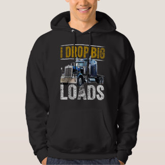 Jag släpper stora laster med en stor Lastbil-påfyl Hoodie