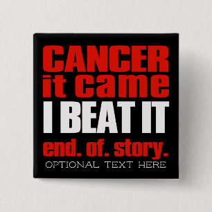 Jag slår cancer, cancerfri, canceröverlevnad knapp