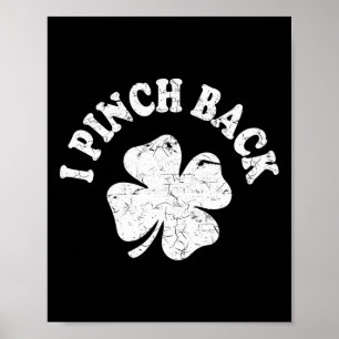 Jag Slår Ck Funny St patrick's day I Pinch Ck 1 Poster
