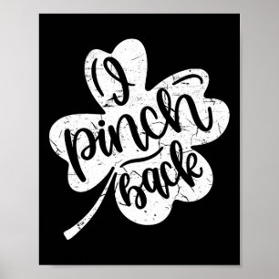 Jag slår Ck Roligt St Patrick's Day Jag knäpper Ck Poster