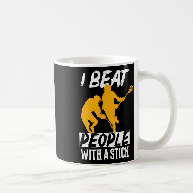 Jag slår folk med ett stift kaffemugg (Höger)