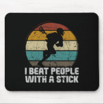 Jag slår folk med ett stift - Lacrosse Player Musmatta<br><div class="desc">Jag slår folk med ett stift - Lacrosse Player</div>