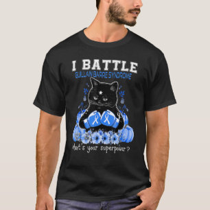Jag slår Guillain Barre Syndrome Awareness Cat T Shirt