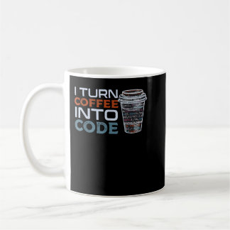 Jag slår in kaffe i kodprogrammerare eller Softwar Kaffemugg