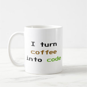 Jag slår in kaffe i Mugg-koffektten Kaffemugg