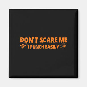 Jag Slår inte lätt Halloween Martial Magnet