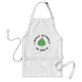 Jag slår mig själv Apron Förkläde