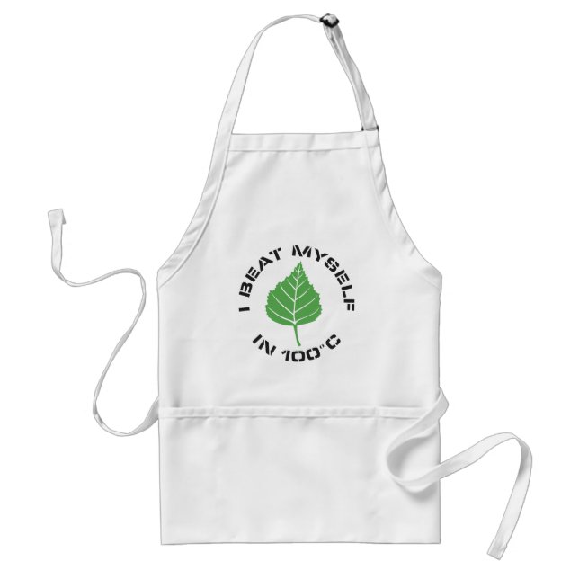 Jag slår mig själv Apron Förkläde (Framsidan)