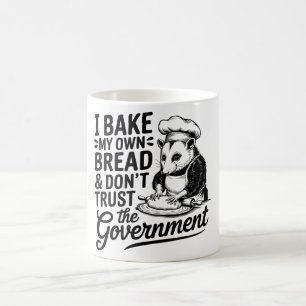 "Jag slår min egen strå och litar inte på... Kaffemugg