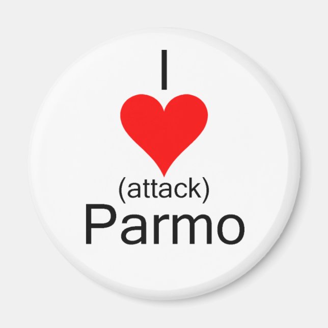Jag slår till mot Parmo Magnet (Framsidan)