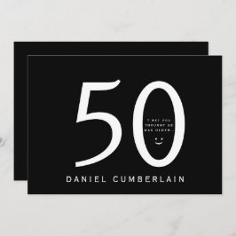 Jag slår vad om att du trodde att han var äldre oc inbjudningar