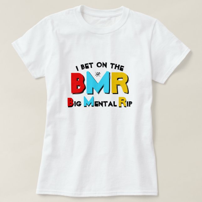 Jag slår vad om det stora mentrippet T-Shirt (Design framsida)