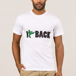 JAG SLÅSS den TILLBAKA T-tröja Tee