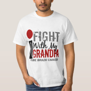 Jag slåss med min morfarhjärncancer tee shirt