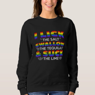 Jag Slickar att salten Sväljer tequilagränsen för T Shirt
