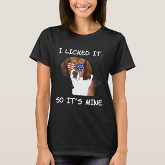 Jag Slickat det så att dess Hund för min beagle T Shirt
