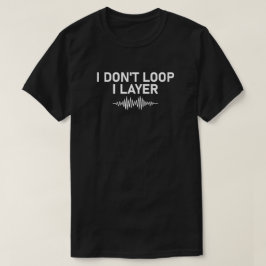 Jag slingrar inte i Lagrar minimal musik V2 T Shirt
