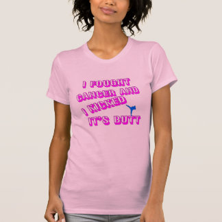 Jag slogs cancer t-shirt