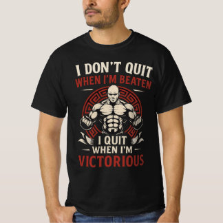 Jag slutar inte förrän viktorious T-Shirt