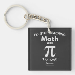 Jag Slutar Undervisa i Matematik När Pi Är Ratione