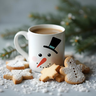 Jag smälter för dig Frosty Jolly Snö Man jul Kaffemugg