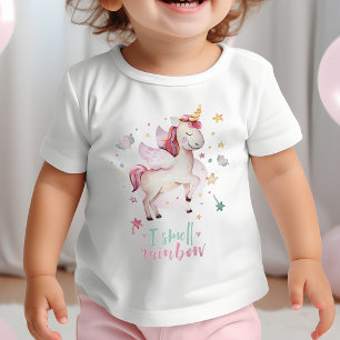 Jag Smell Rainbow Fairytale Unicorn Girl T Shirt