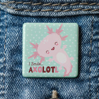 Jag Smile A Lot Personlig Kawaii Axolotl