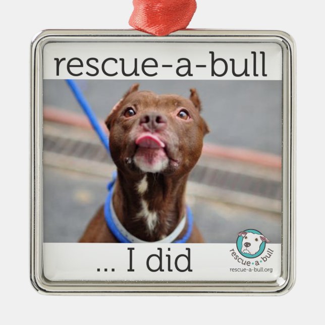 Jag smyckade (anpassadet) julgransprydnad metall (Framsidan)