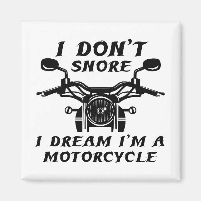 Jag Snore inte Magnet (Framsidan)