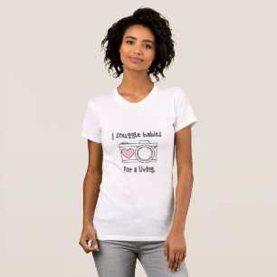 Jag snuggle bebis t-shirt