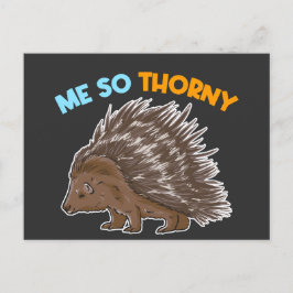 Jag So Thorny Helg Vykort