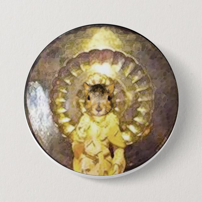 JAG som är pärlemorfärg, knäppas Knapp (Framsida)