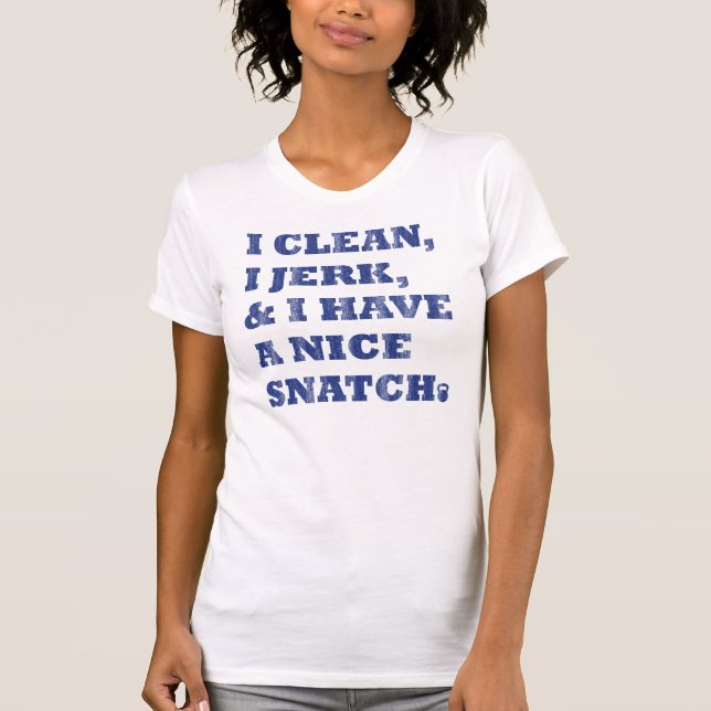 jag som är ren mig, rycker till, och jag har en tee shirt (Framsida)