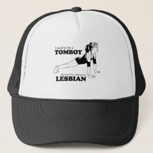JAG SOM ÄR VAN VID, ÄR EN TOMBOY TRUCKERKEPS