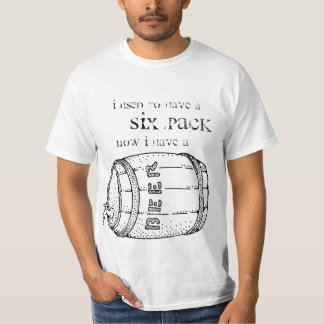 Jag som är van vid, har sex packe…, T-tröja T-shirt