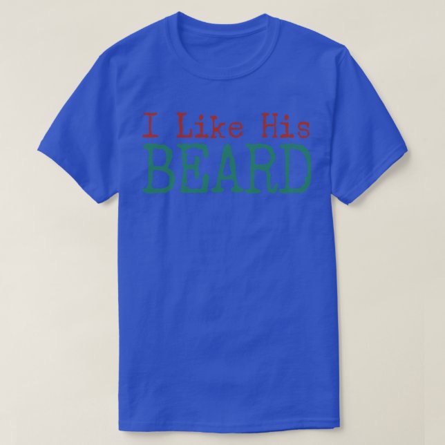 Jag som hans skägg 2 t shirt (Design framsida)