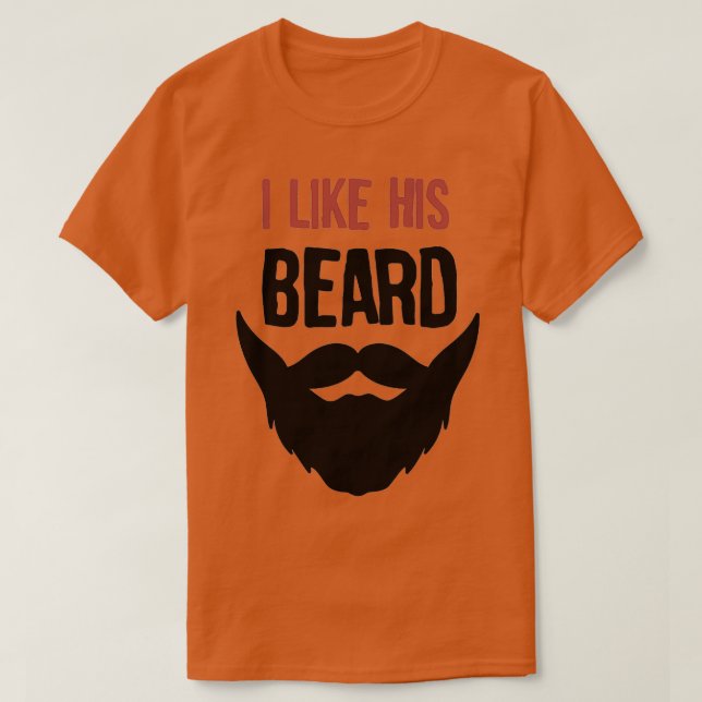 Jag som hans skägg 34 t shirt (Design framsida)