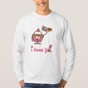 Jag sötade dig med en cupkaka t shirt