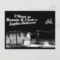 Jag sov på Bonnie & Clydes Joplin Hideout